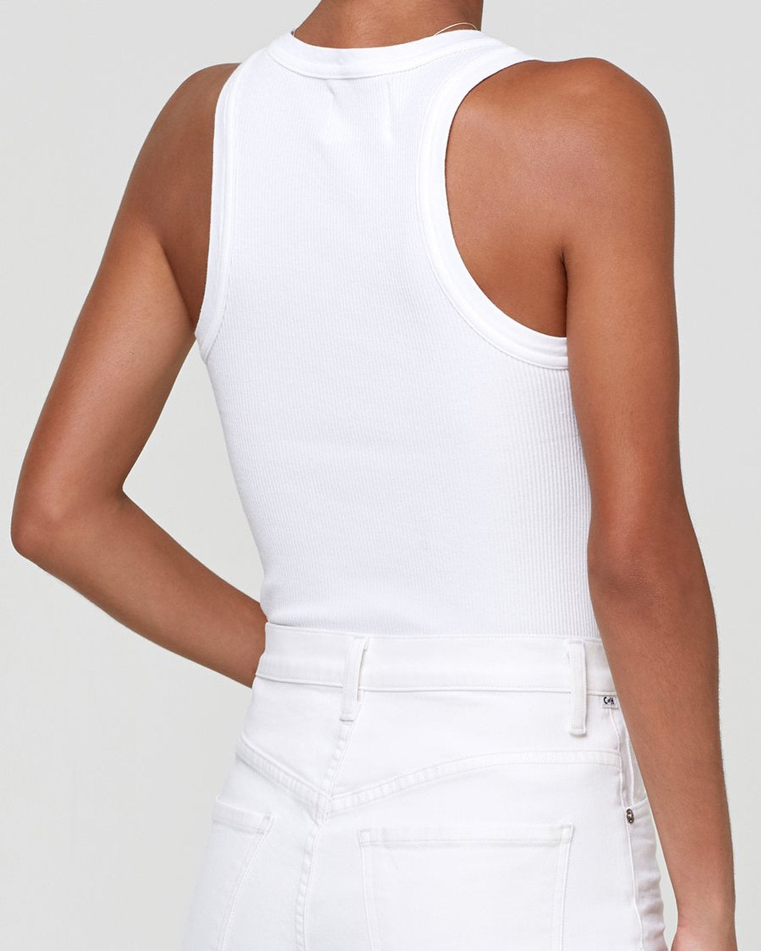 Citizens of Humanity Isabel Rib Tank in White