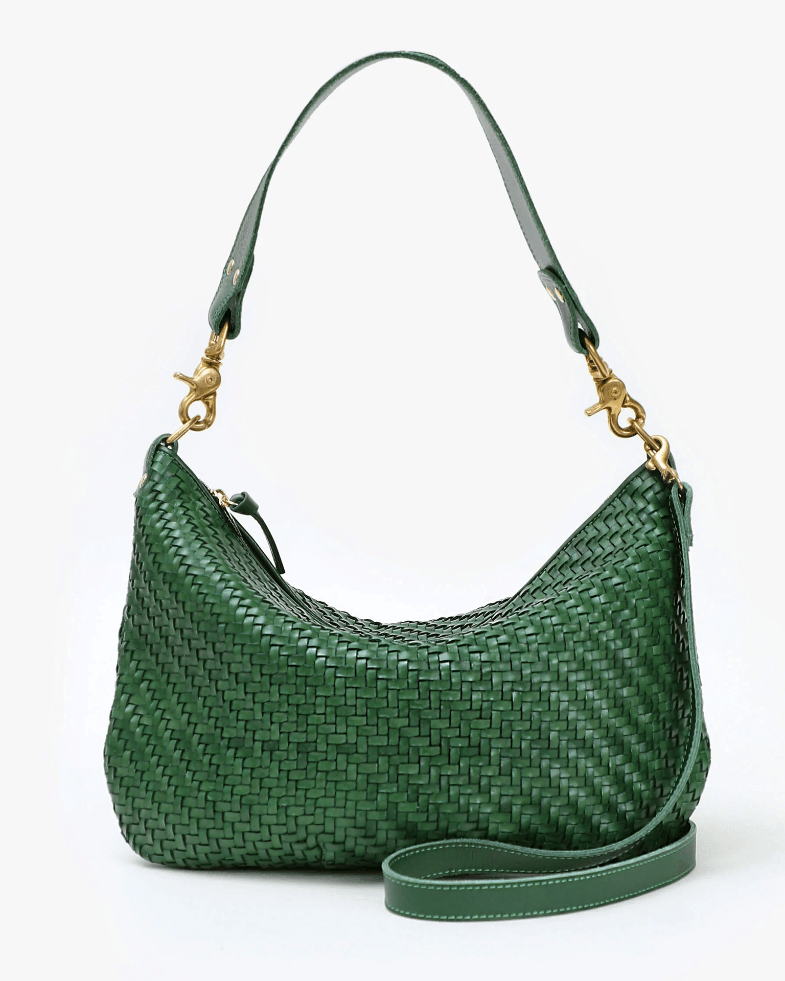 Moyen Messenger - Woven Zig-Zag in Evergreen