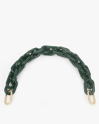 Clare V. Shortie Strap in Fern Acrylic