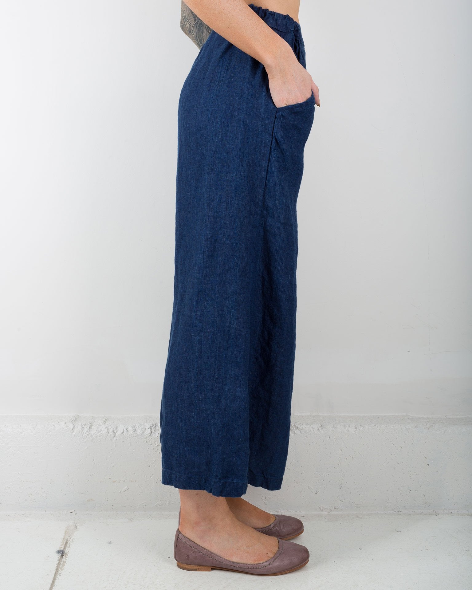 CP Shades Cropped Wendy Pant in Indigo