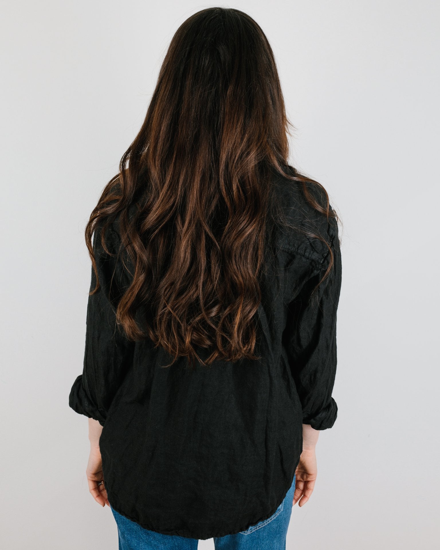 CP Shades Joss 1 Pocket in Black Linen Twill