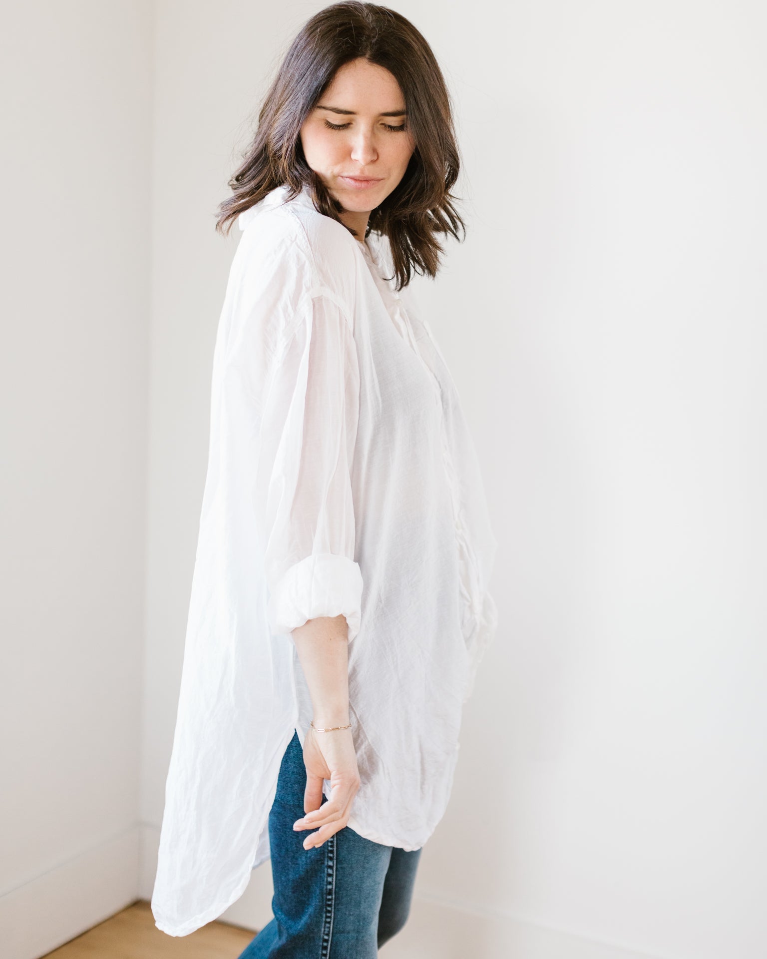 Marella - Cotton Silk in White