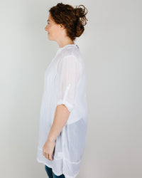 CP Shades Regina in White Cotton Silk