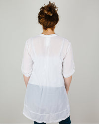 CP Shades Regina in White Cotton Silk