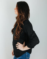 CP Shades Romy Blouse in Black