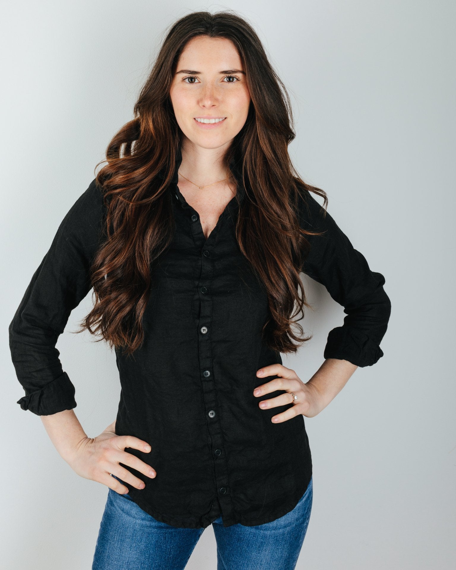 CP Shades Romy Blouse in Black