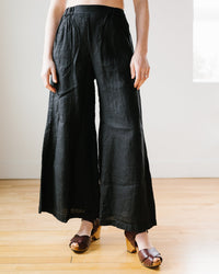 CP Shades Wendy Pant in Black Linen