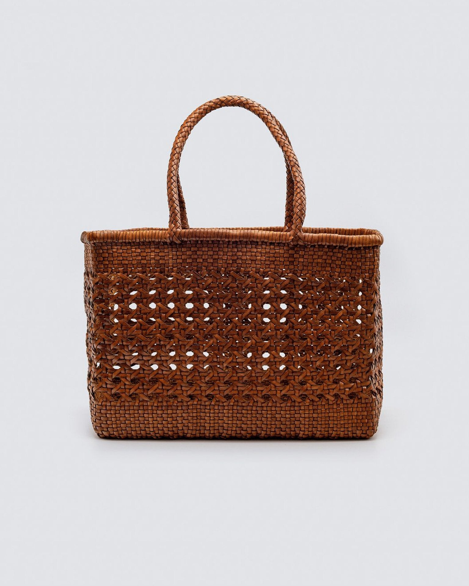 Cannage Bag - Max in Tan