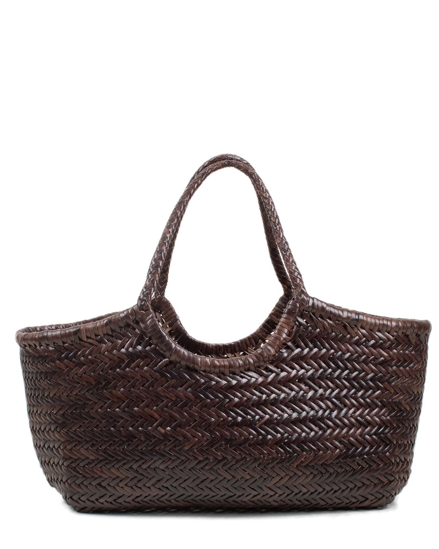 Dragon Diffusion Nantucket Basket - Big in Dark Brown