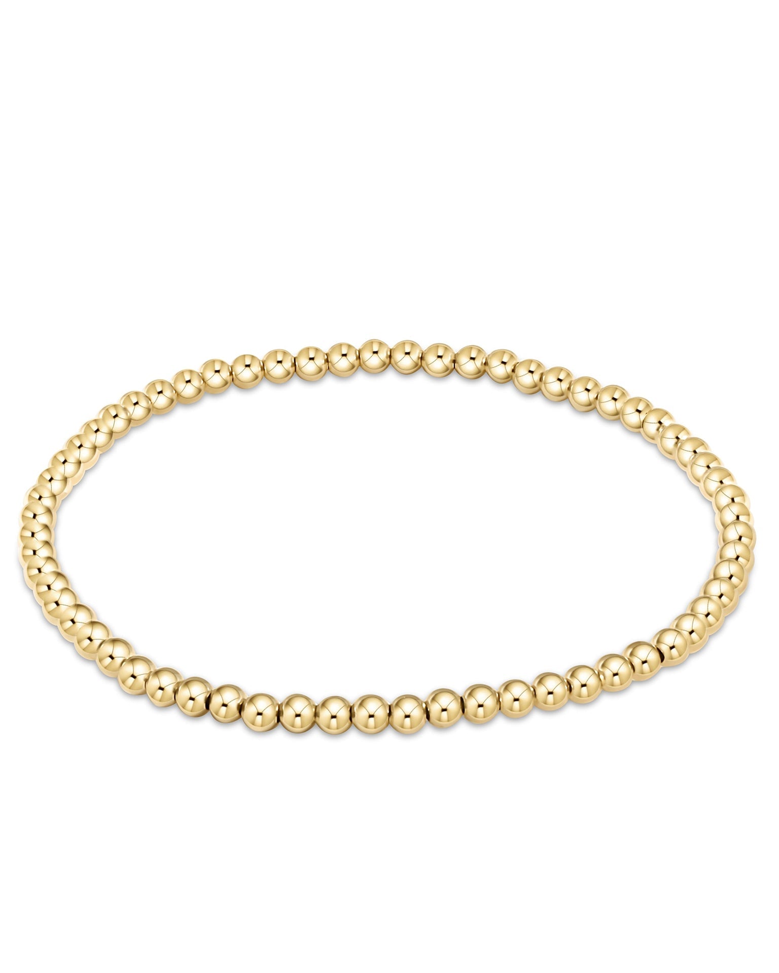 enewton Classic Gold 3mm Bead Bracelet