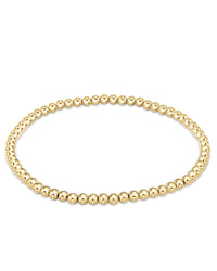 enewton Classic Gold 3mm Bead Bracelet