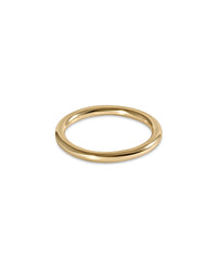 The enewton Classic Gold Band Ring, featuring a simple and thin 14k gold filled design with a smooth polished finish, is shown against a plain white background.
