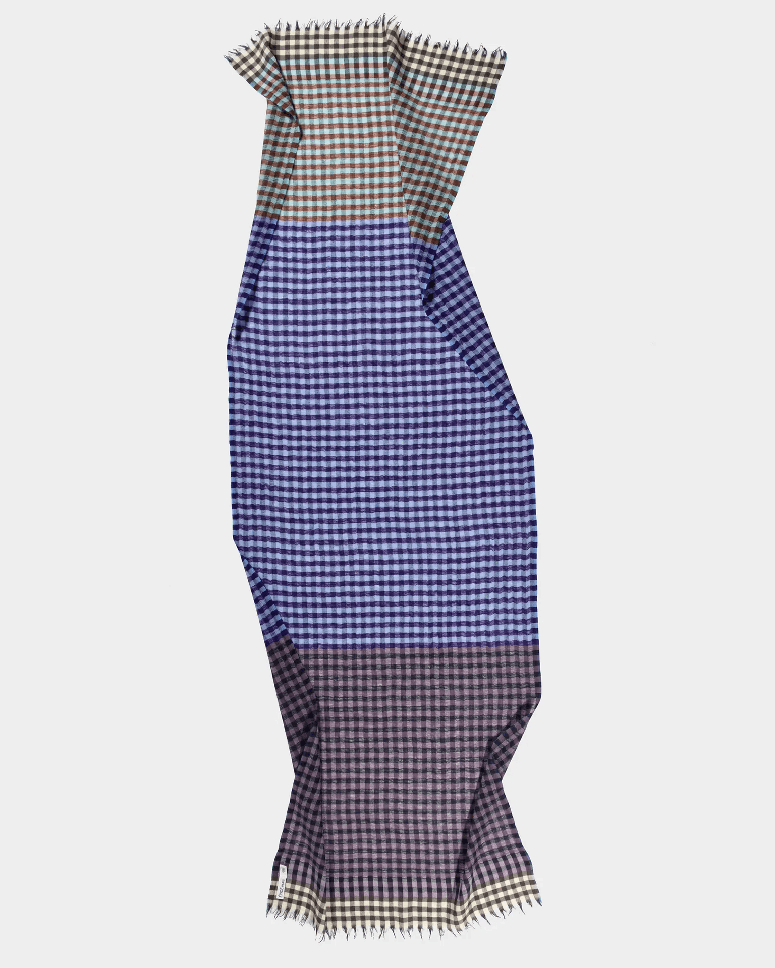 Épice Check 4 Scarf in Violet