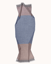 Épice Check 4A Scarf in Sky