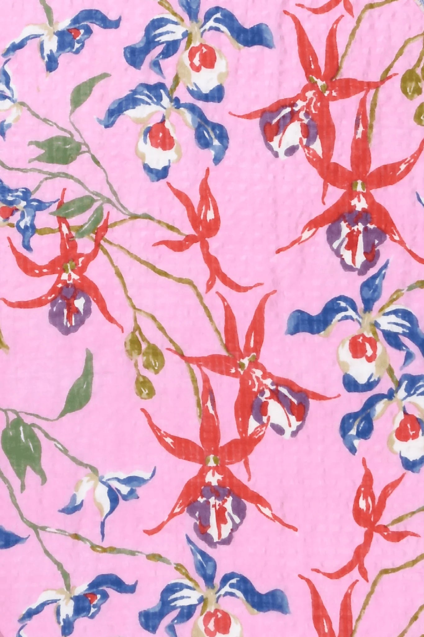 Épice Meadow Orchids Scarf in Rose