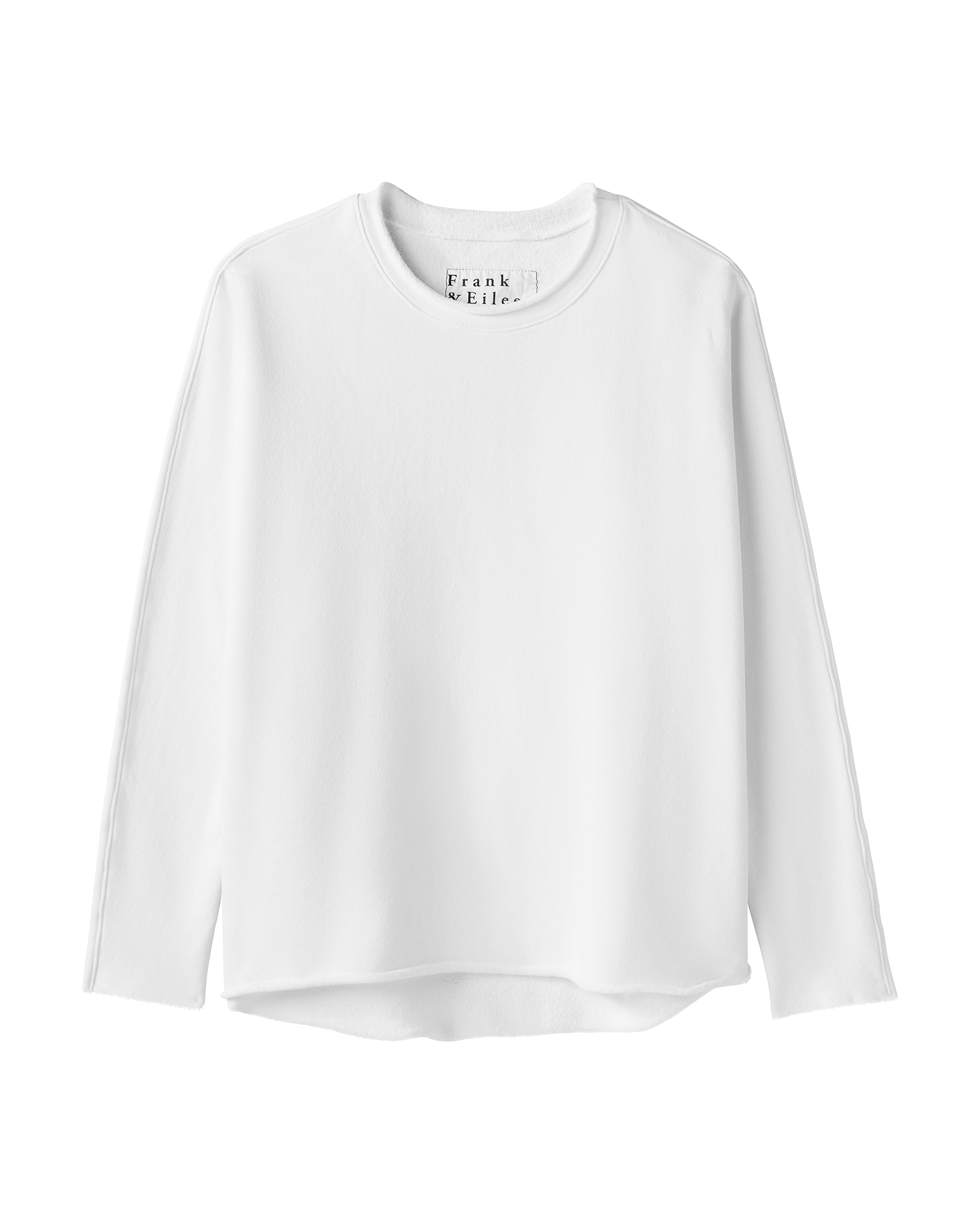 Frank & Eileen Anna Long Sleeve Fleece Capelet in White