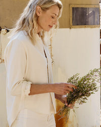 Frank & Eileen Eileen Relaxed Button Down in Winter White