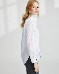 Frank & Eileen Frank L/S Button Down in White Super Fine Poplin