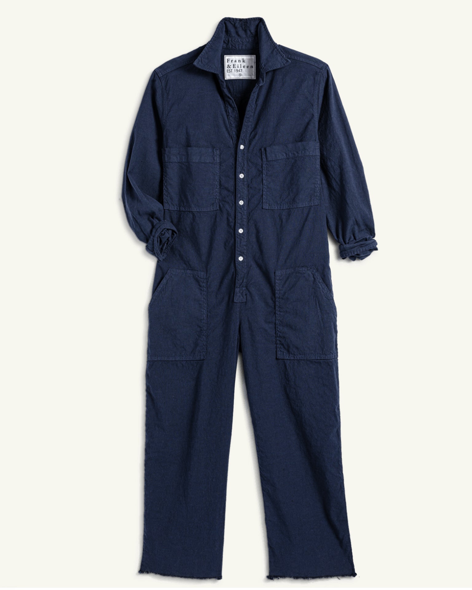 Frank & Eileen Northern Ireland Playsuit in Navy