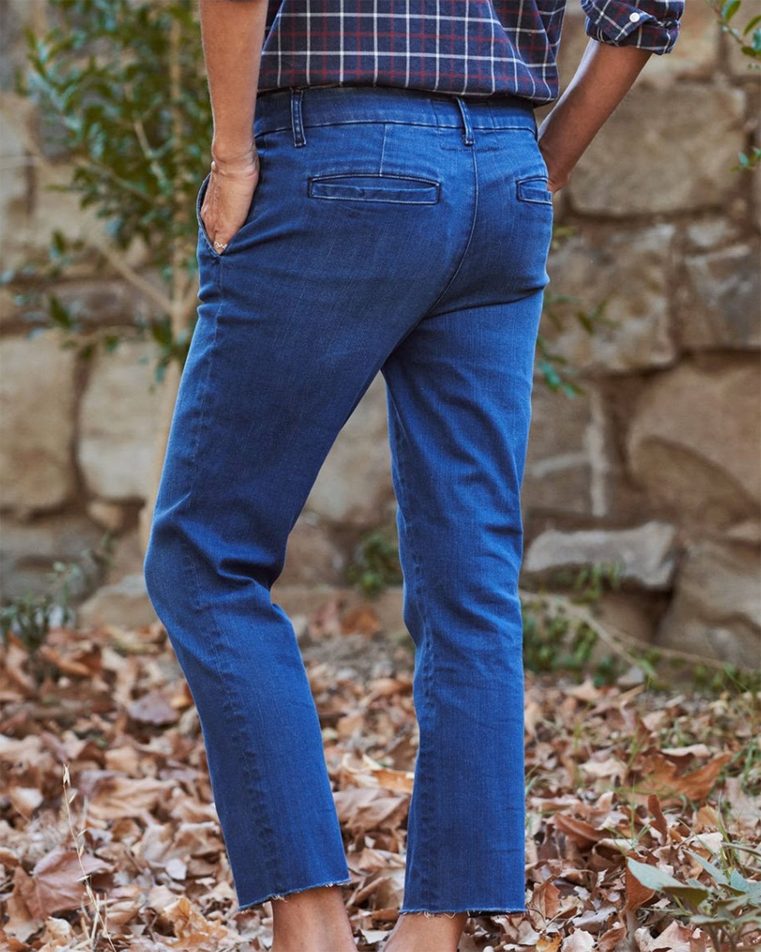 Frank & Eileen Wicklow Italian Chino in 1977 Blue Denim Wash