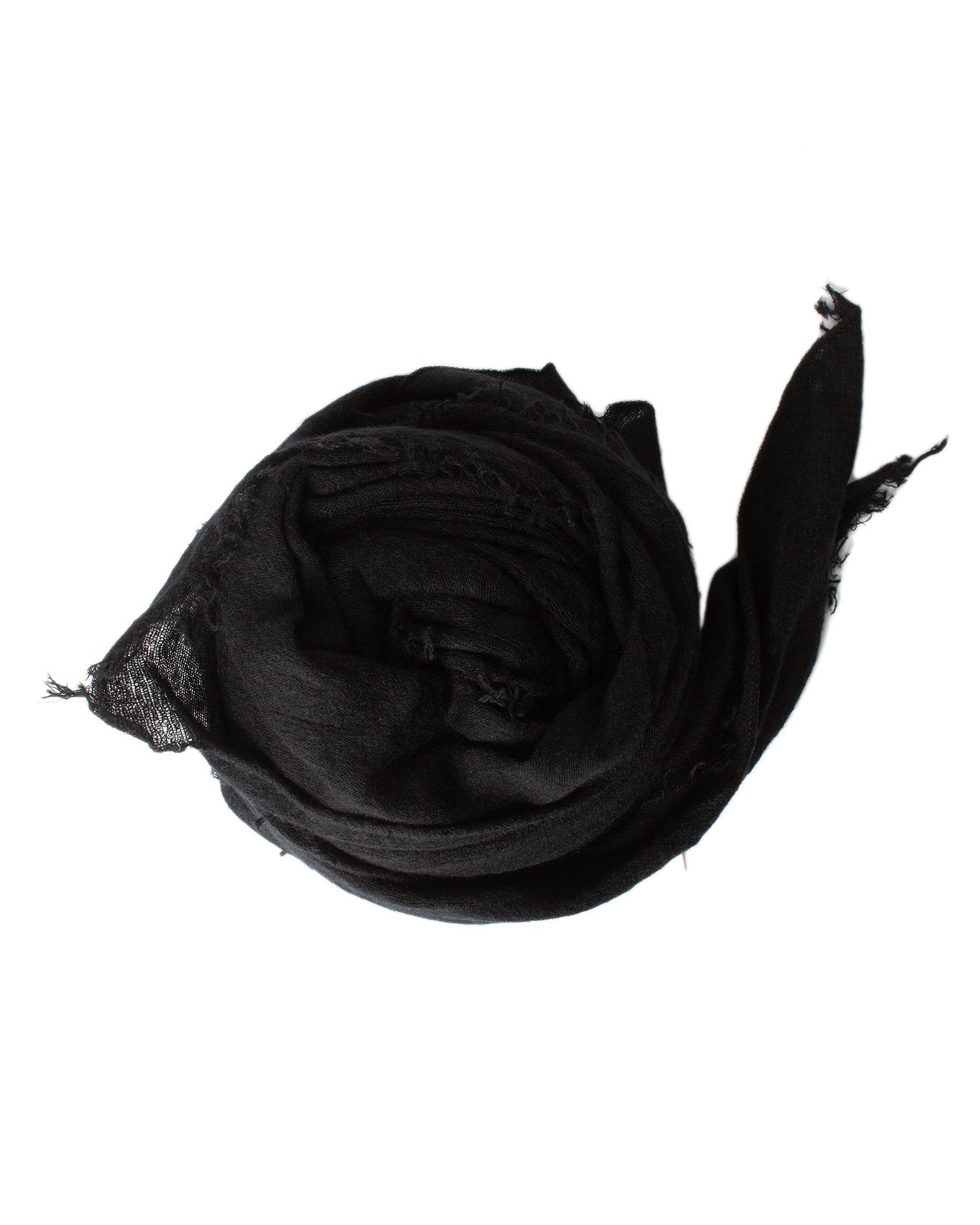Grisal Love Cashmere Scarf in Black