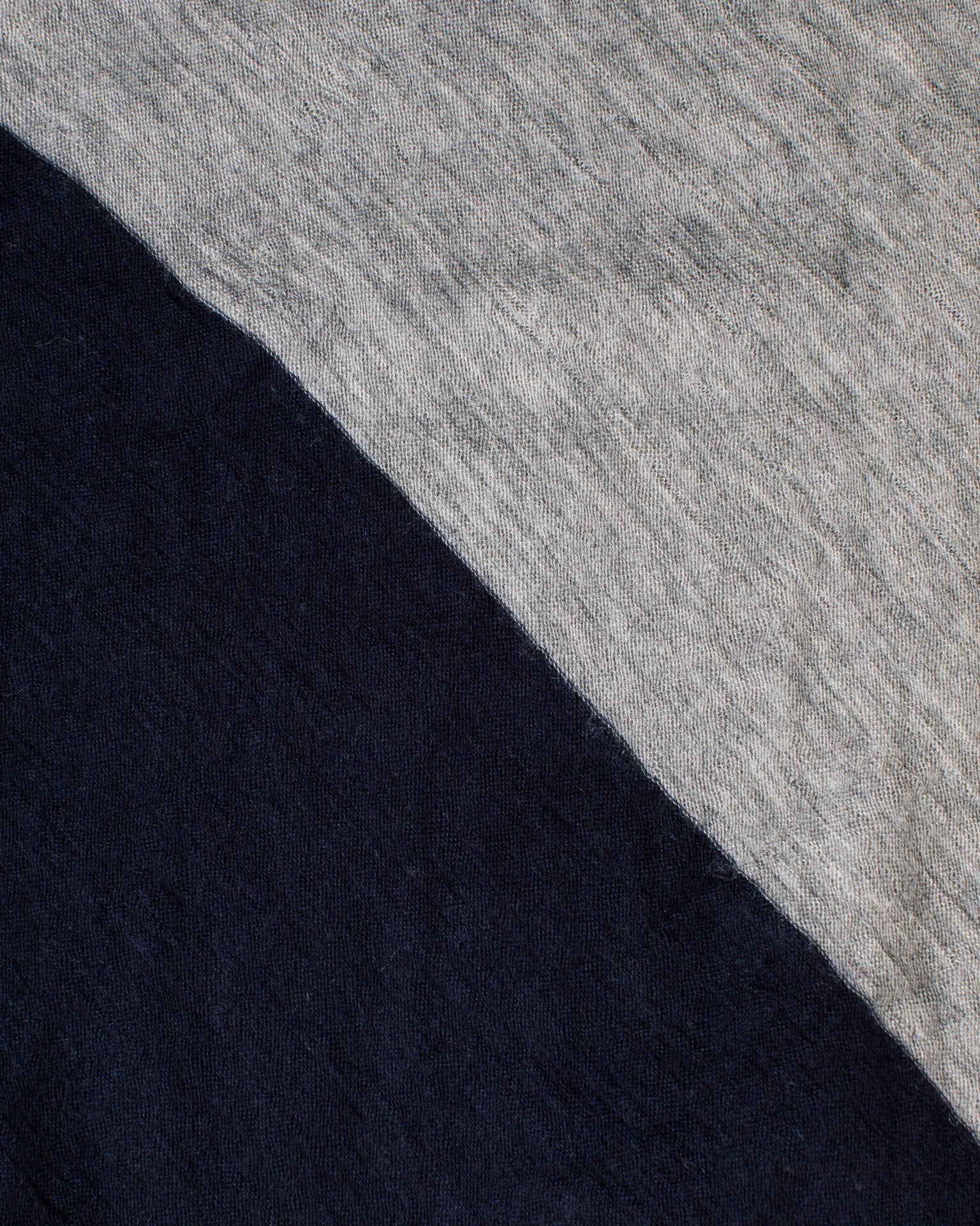 Grisal Love Duo Scarf in Navy & Heather Grey