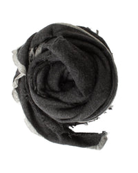Grisal Rosa Cashmere Scarf in Charcoal x Heather Grey