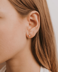 JaxKelly Mother Of Pearl Mini Energy Gem Earrings