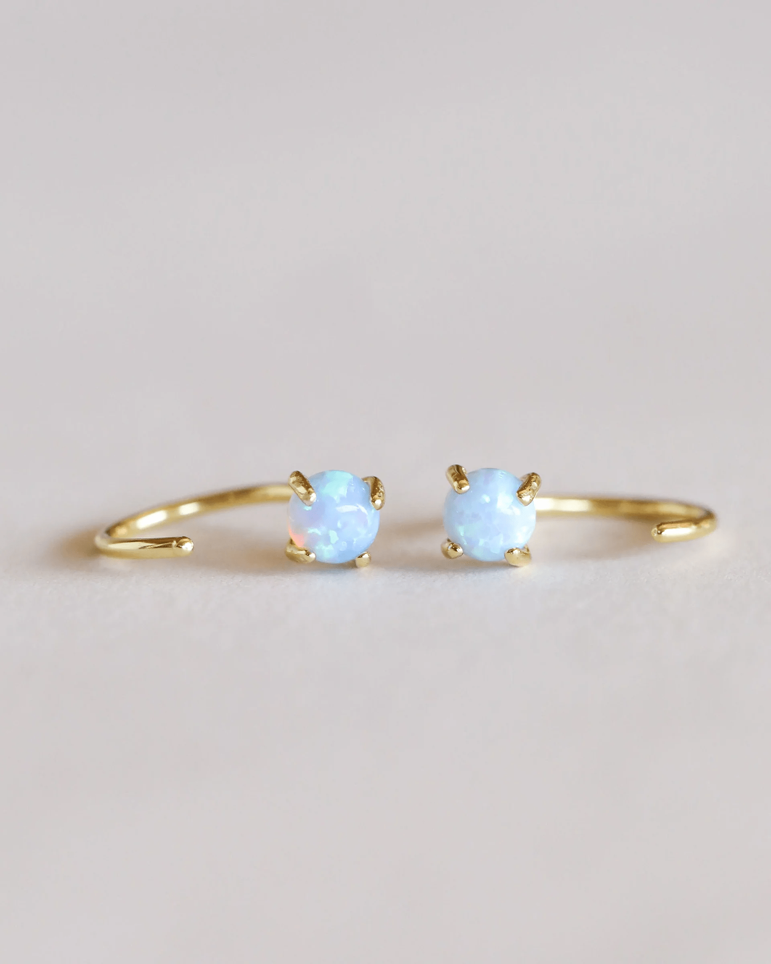 JaxKelly Jewelry Opal Opal Huggies