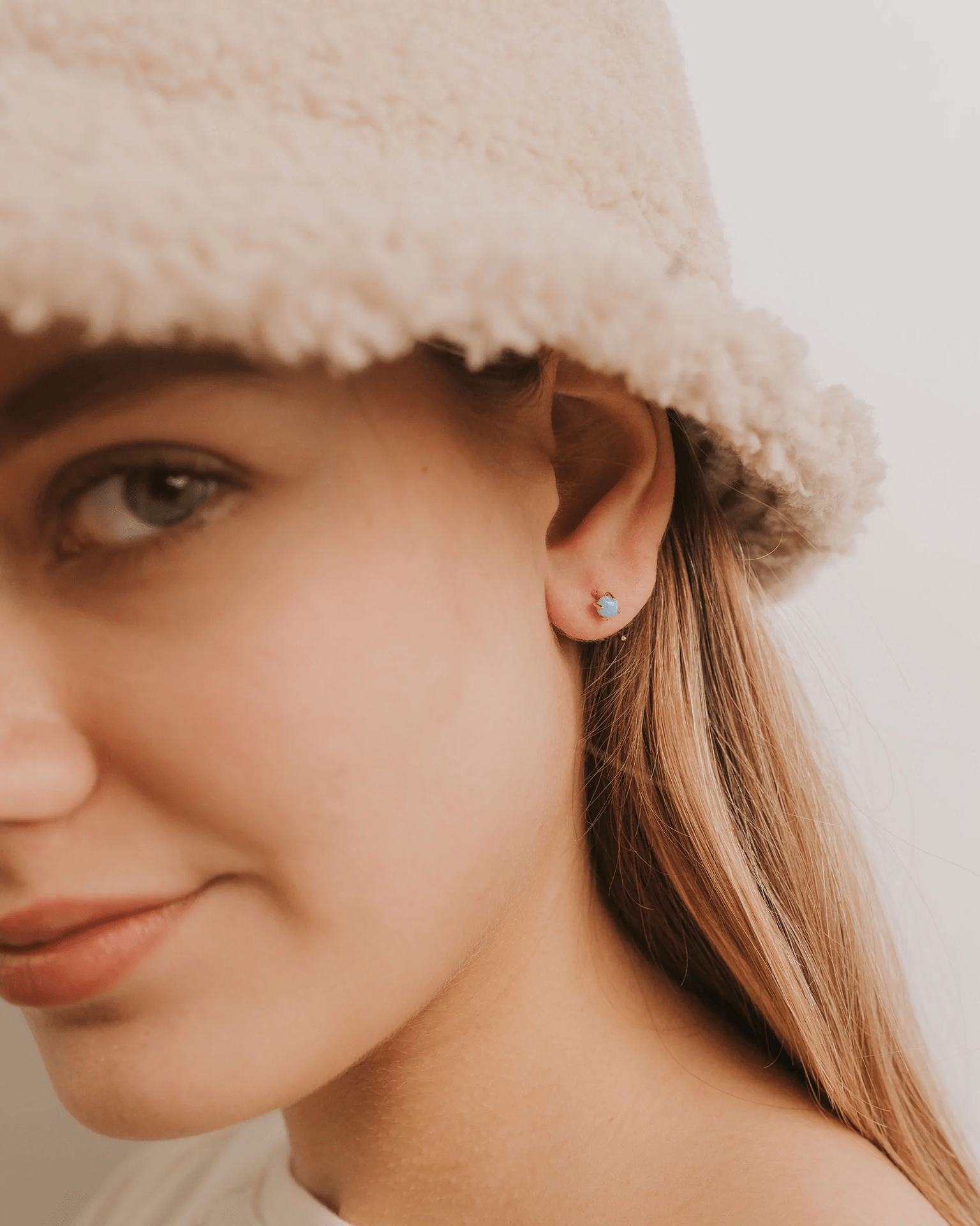 JaxKelly Jewelry Opal Opal Huggies