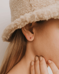 JaxKelly Rose Baguette Earrings