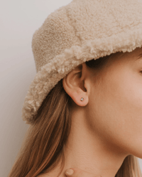 JaxKelly Sapphire Baguette Earrings