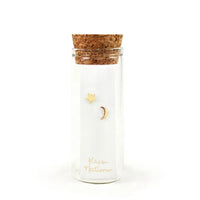 Kris Nations Gold Star and Moon Studs