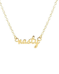 Kris Nations Nasty Necklace in Gold