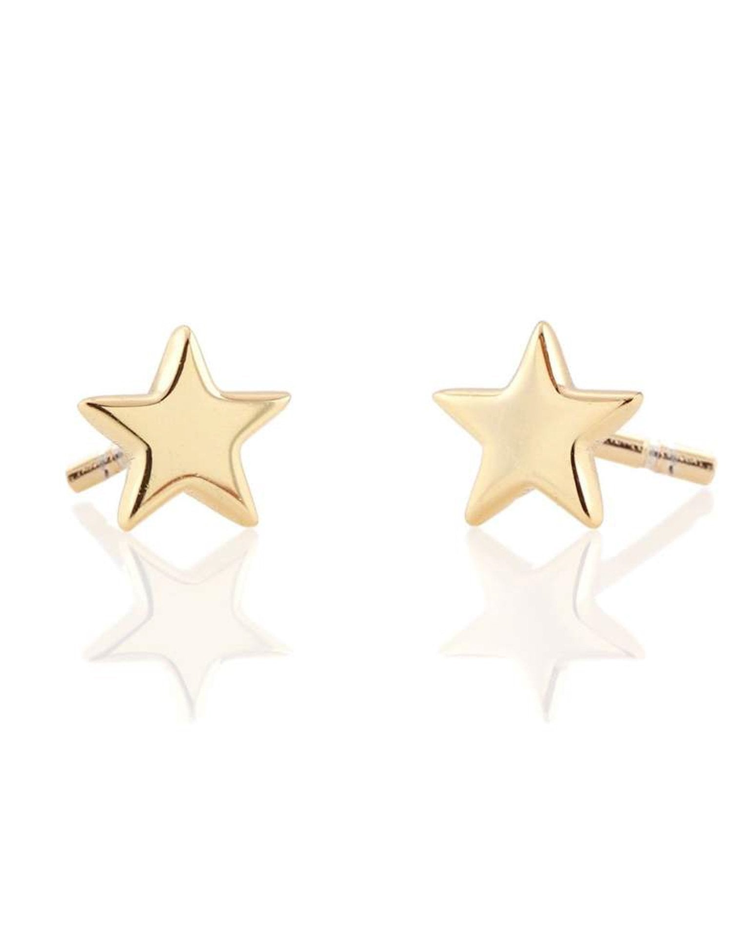 Kris Nations Star Studs in Gold