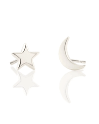 Kris Nations Stud Earring Sets in Star/Moon