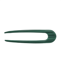 Machete Accessories Malachite French Hair Pin in Malachite