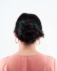 Machete Accessories Malachite French Hair Pin in Malachite