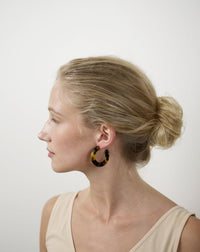 Machete Kate Hoops in Classic Tortoise