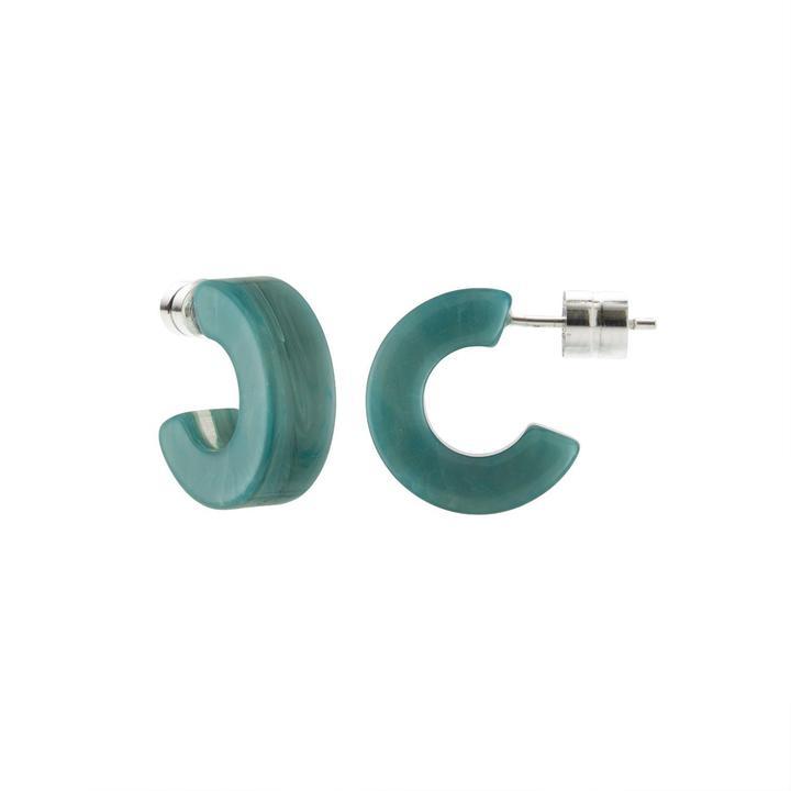 Machete Muse Hoops in Jadeite
