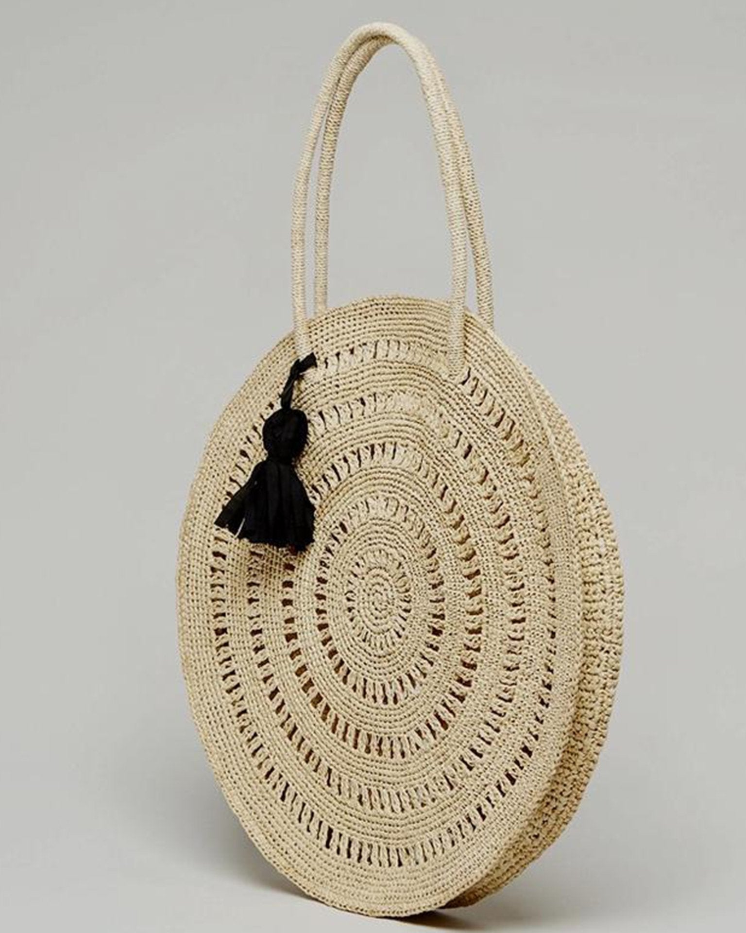 Maison N.H Paris Accessories Natural Cercle Grand in Natural