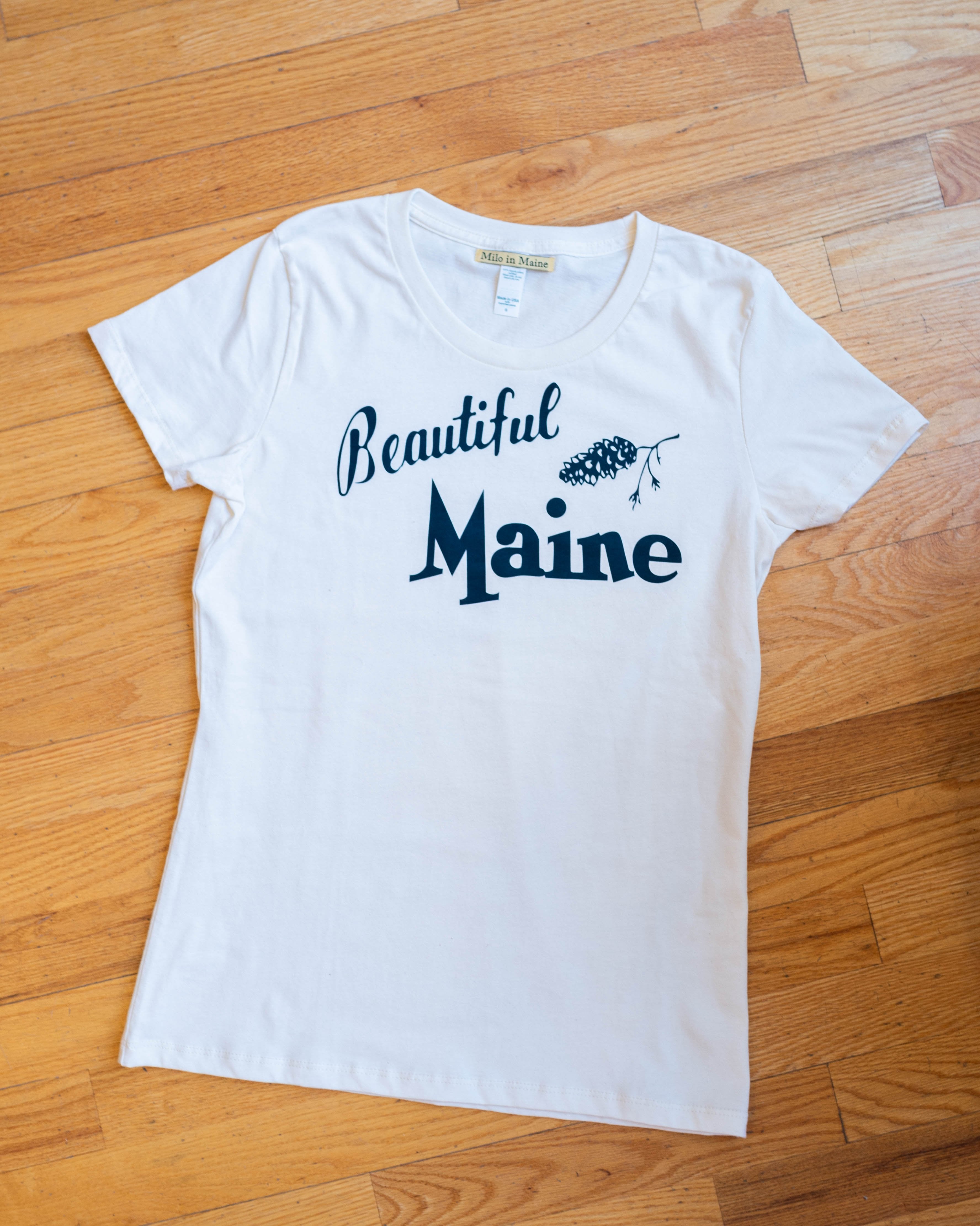 Milo in Maine Beautiful Maine Short Sleeve Crew