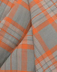 Varied Plaid Cttn Scarf in Cloud - Bliss Boutiques