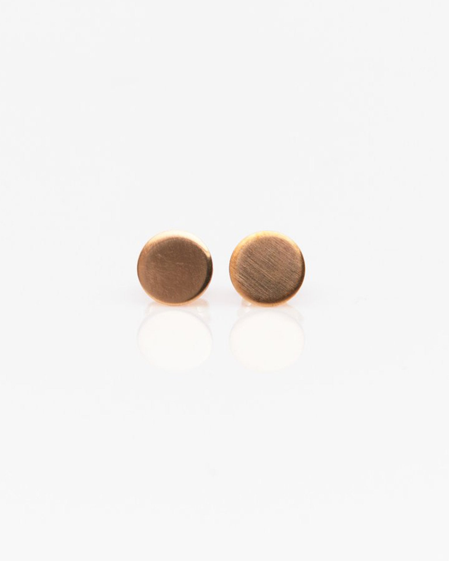 Nashelle Button Stud Earrings
