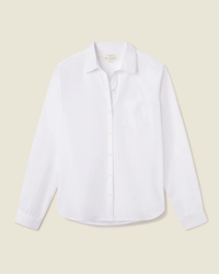 Trovata Birds of Paradis Grace Classic Shirt in White