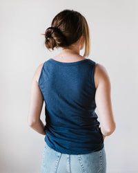Velvet by Graham & Spencer Joy Tank Top in Bluechip