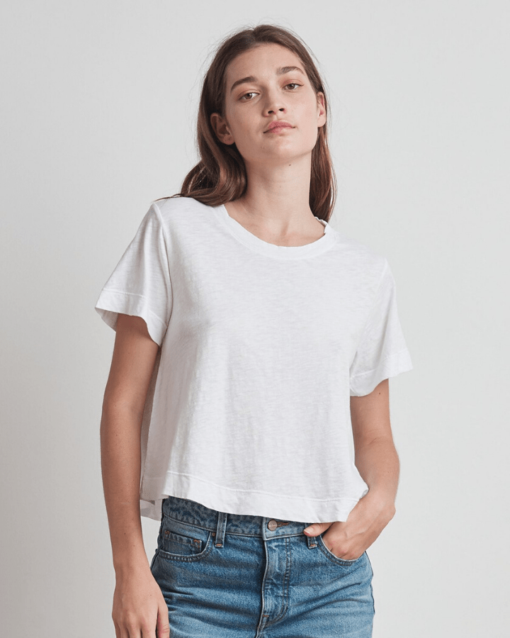 Velvet by Graham & Spencer Lula Swing Tee in White