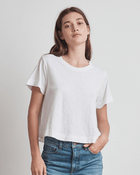 Velvet by Graham & Spencer Lula Swing Tee in White