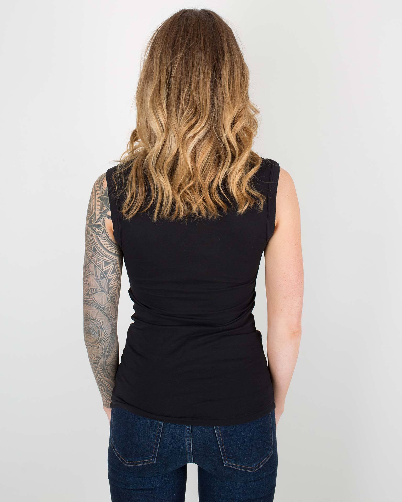 Velvet by Graham & Spencer Estina Scoop Neck Tank Top in Black