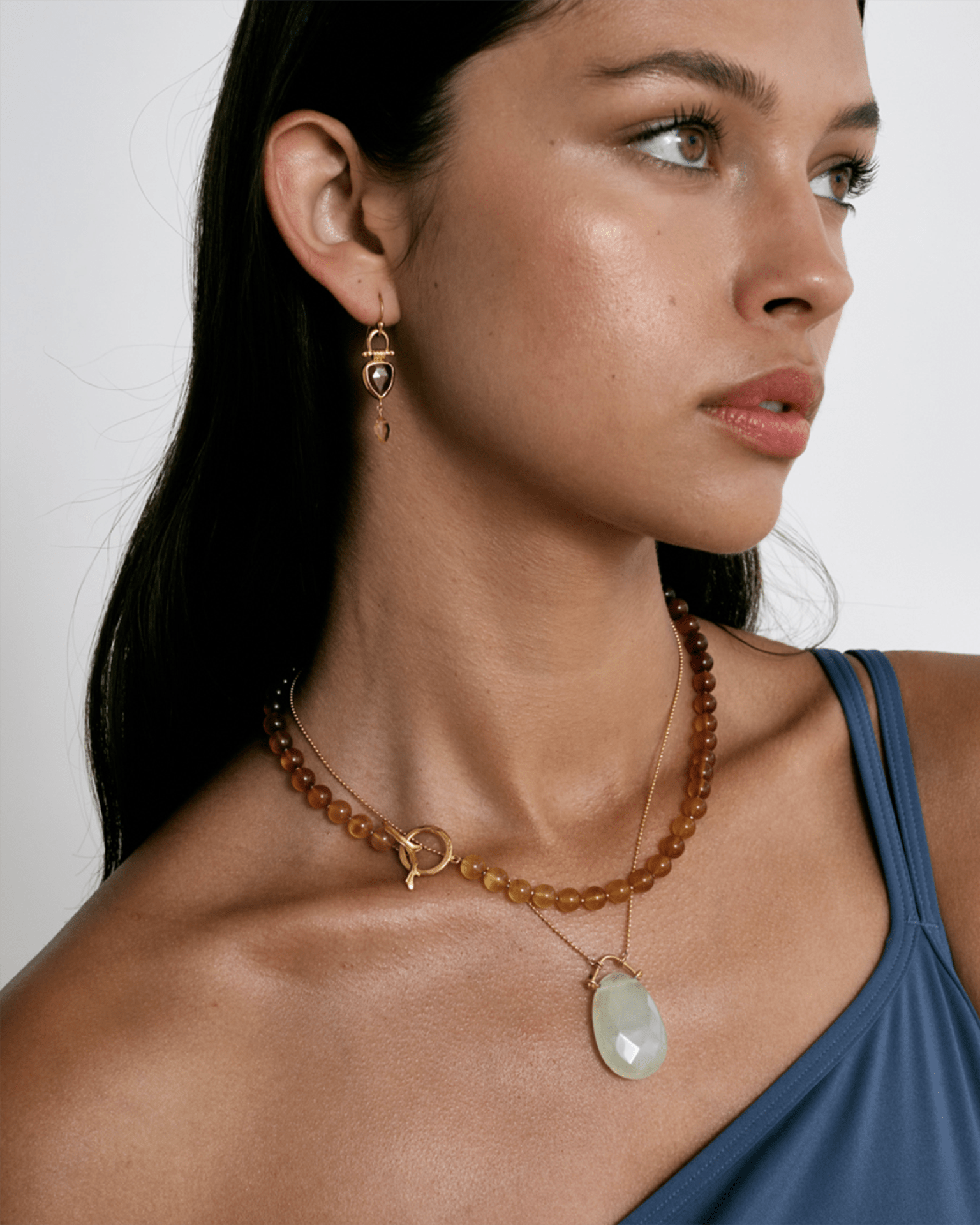 Chan Luu Santa Fe Natural Carnelian Mix Necklace